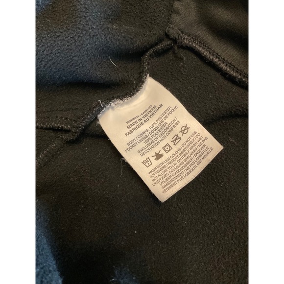 Nike‎ Therma Fit Hoodie Black Athletic Pullover Long Sleeve Logo Womens - Picture 5 of 7